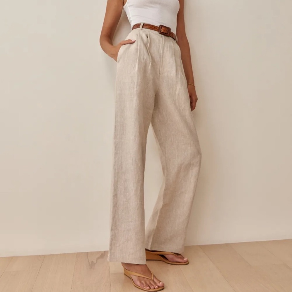 Reformation Linen Pants